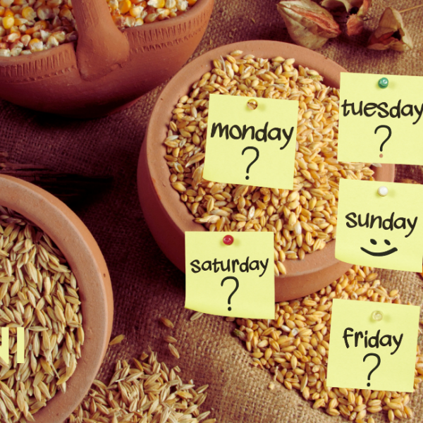 Cereali e Giorni della Settimana