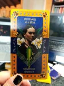Re di Bastoni Tarocchi Frida