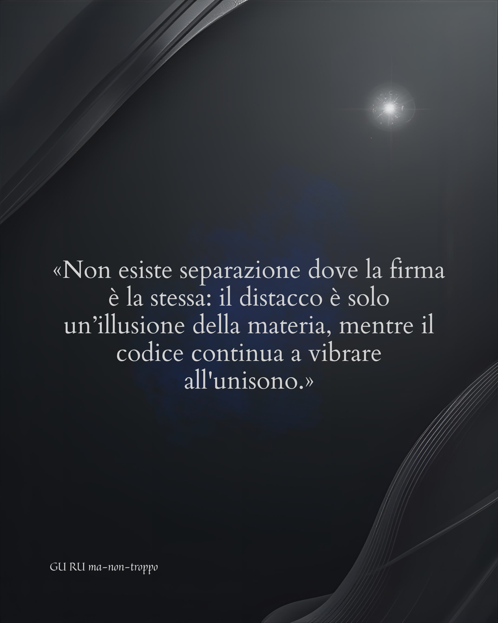 L'illusione del distacco